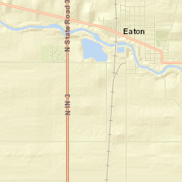 Eaton Street Map