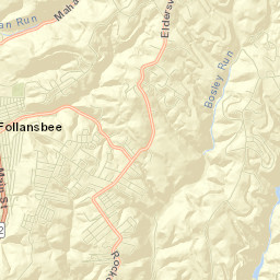 Hooverson Heights Street Map