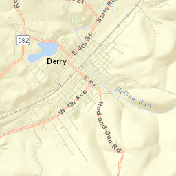 Derry Street Map