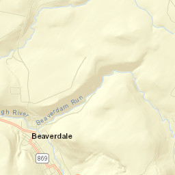 Beaverdale Street Map