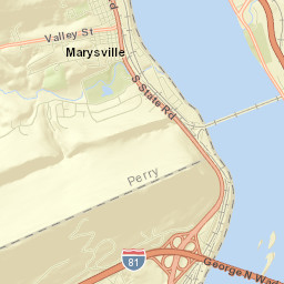 Marysville Street Map