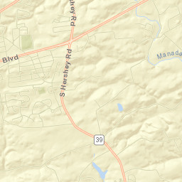 Skyline View Street Map