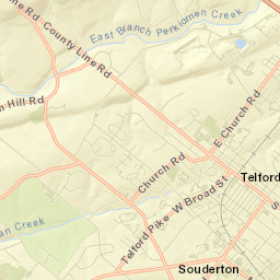 Telford Street Map
