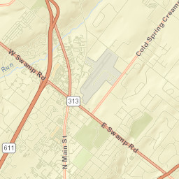 Bucks County Street Map