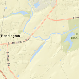 Pennington Street Map