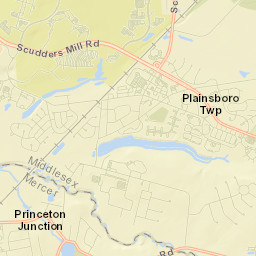 Plainsboro Center Street Map