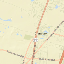 Cranbury Street Map
