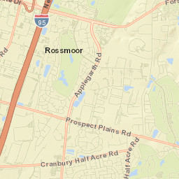 Rossmoor Street Map