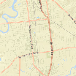 Shrewsbury Street Map
