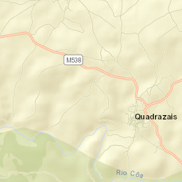 Quadrazais Street Map
