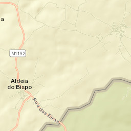 Aldeia do Bispo Street Map