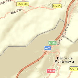 Peñacaballera Street Map