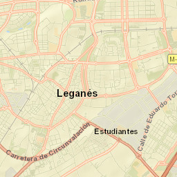 Leganés Street Map