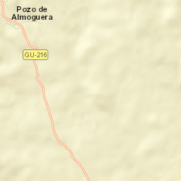 Pozo de Almoguera Street Map