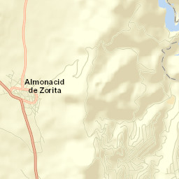 Almonacid de Zorita Street Map