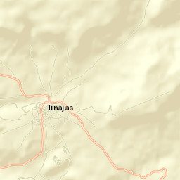 Tinajas Street Map