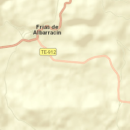 Frías de Albarracín Street Map