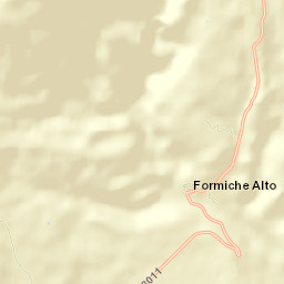 Formiche Alto Street Map