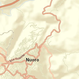 Nuoro Street Map