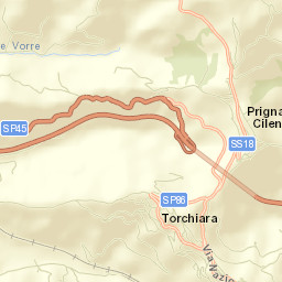 Prignano Cilento Street Map