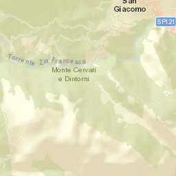 Monte San Giacomo Street Map