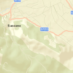 Sassano Street Map