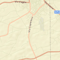 Carmiano Street Map