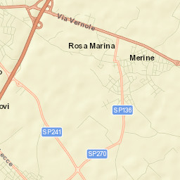 Merine Street Map