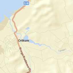 Orikum Street Map