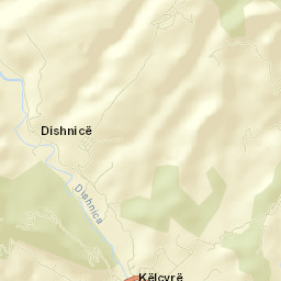 Këlcyrë Street Map