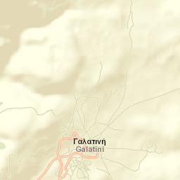 Galatiní Street Map
