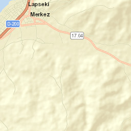 Lapseki Street Map