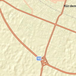 Kyurdarmir Street Map