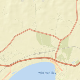 Iwŏn-ŭp Street Map