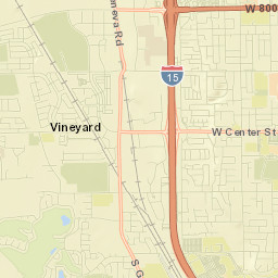 Vineyard Street Map