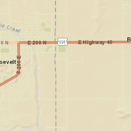 Roosevelt Street Map