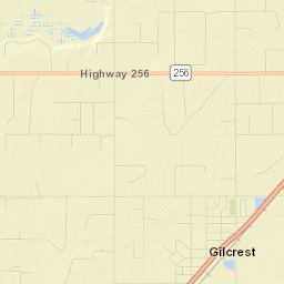 Gilcrest Street Map