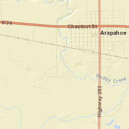 Arapahoe Street Map