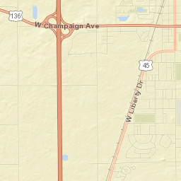 Rantoul Street Map