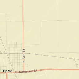 Tipton Street Map