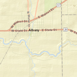 Albany Street Map
