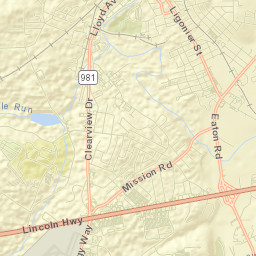 Lawson Heights Street Map