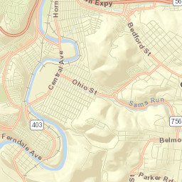 Belmont Street Map