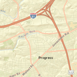 Progress Street Map