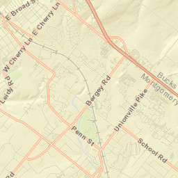 Hatfield Street Map