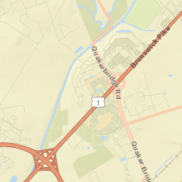 Mercer County Street Map