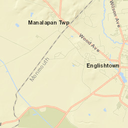 Englishtown Street Map
