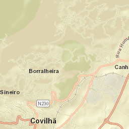 Covilhã Street Map