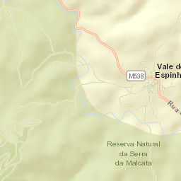Vale de Espinho Street Map