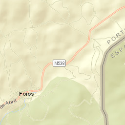 Fóios Street Map